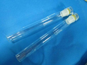 Glass Colorimeter Tube With Glass Hollow Stopper,Boro 3.3 Glass