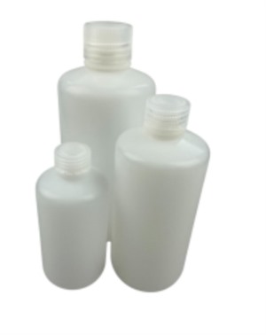FLPE Narrow Mouth Fluorinated Plastic Bottles,Not Autoclavable,Non-Sterile,Natural Translucent,Leak Proof