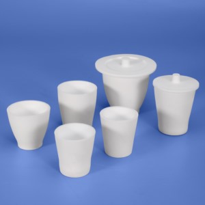 PTFE Crucibles,With Cover