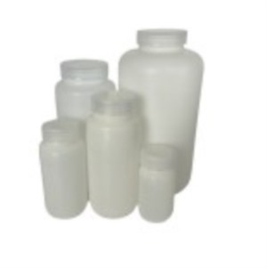 HDPE Wide Mouth Plastic Bottles,Not Autoclavable,Non-Sterile,Natural Translucent,Leak Proof
