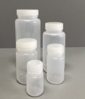 PP Transparency Wide Mouth Plastic Bottles,Autoclavable,Leak Proof,Natural