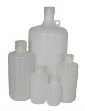 HDPE Narrow Plastic Bottles,Not Autoclavable,Non-Sterile,Natural Translucent,Leak Proof