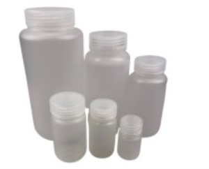USP Class VI PPCO Wide Mouth Plastic Bottles,Autoclavable,Non-Sterile,Natural Translucent,Leak Proof