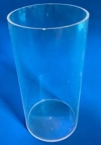 Glass Cylindrical Jar